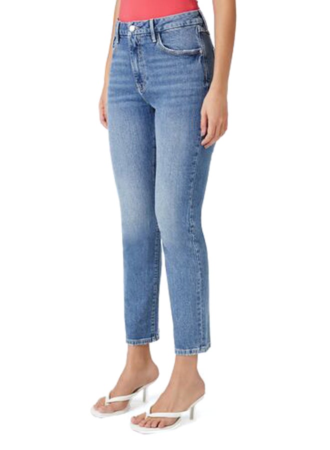 FOREVER 21 High-Rise Straight Jeans  - Image 3