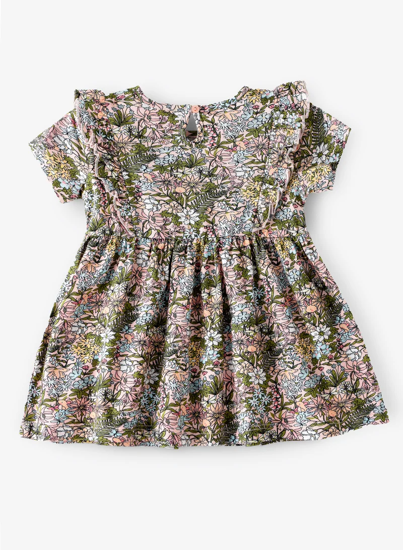 جيلين Jelliene Girls Dress Cotton, Soft and Comfortable Cotton Dress for Girls