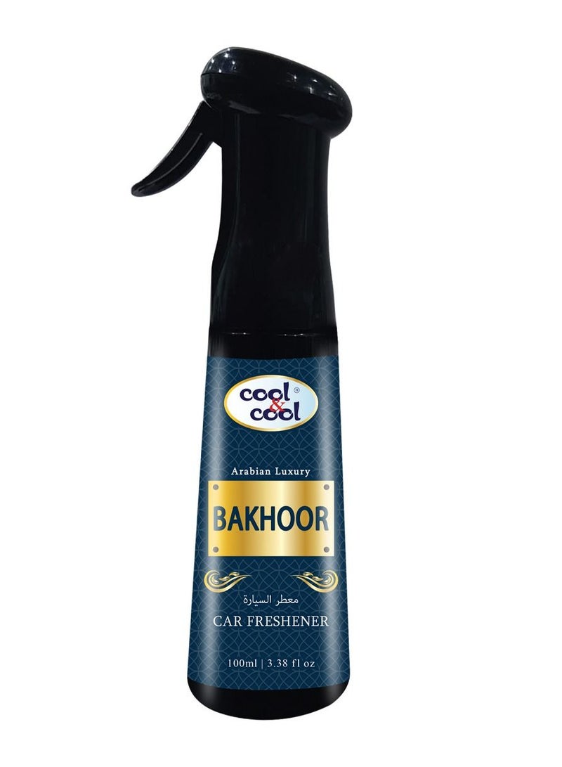 Cool & Cool Bakhoor Car Freshener 100ml, Exotic Oud Fragrance, Arabic Luxury for your car  - Image 1