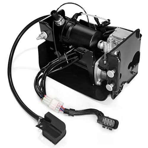 KEIYSHOLCK Air Suspension Compressor Pump Compatible with 2015-2020 Cadillac Escalade ESV Chevy Suburban Tahoe GMC Yukon XL, OEM Number Replace 23316154, 23282712, 22797525, 23232591 - Image 1