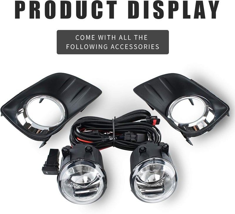 DLAA مصابيح ضباب DLAA لسيارة تويوتا لاند كروزر/برادو FJ150 (2010-2013) - Image 2