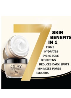 Olay Olay Total Effects Anti-Aging Night Firming Cream & Face Moisturizer with Vitamin C & E, 1.7 Fluid Ounce  - Image 2
