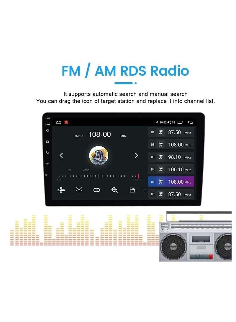 Android 13 Car Radio Stereo for Honda CRV 2017-2021,Biorunn 9 Inch Octa Core GPS Navi Wireless Wired Car-Play Android Auto IPS FM AM RDS DSP, 4GB RAM 64GB ROM - Image 5