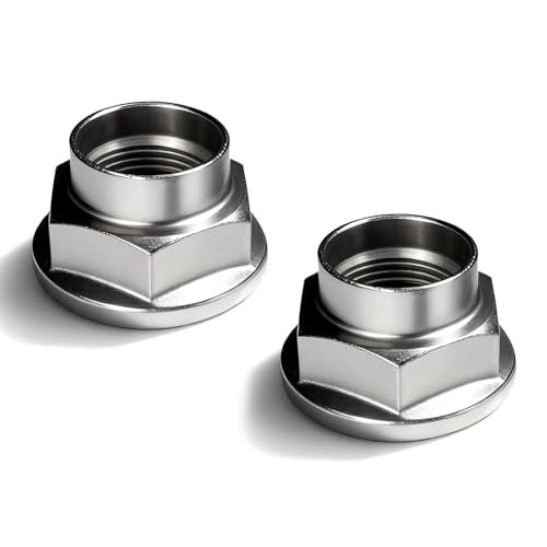 Eponcia 2PCS CV Axle Nut for Subaru Spindle Lock Lug Nut Kit Compatible with Subaru Forester Legacy Outback Impreza Crosstrek Ascent BRZ Baja Tribeca Front Rear Wheel Axle Shaft Nuts Replace 902170049 - Image 1