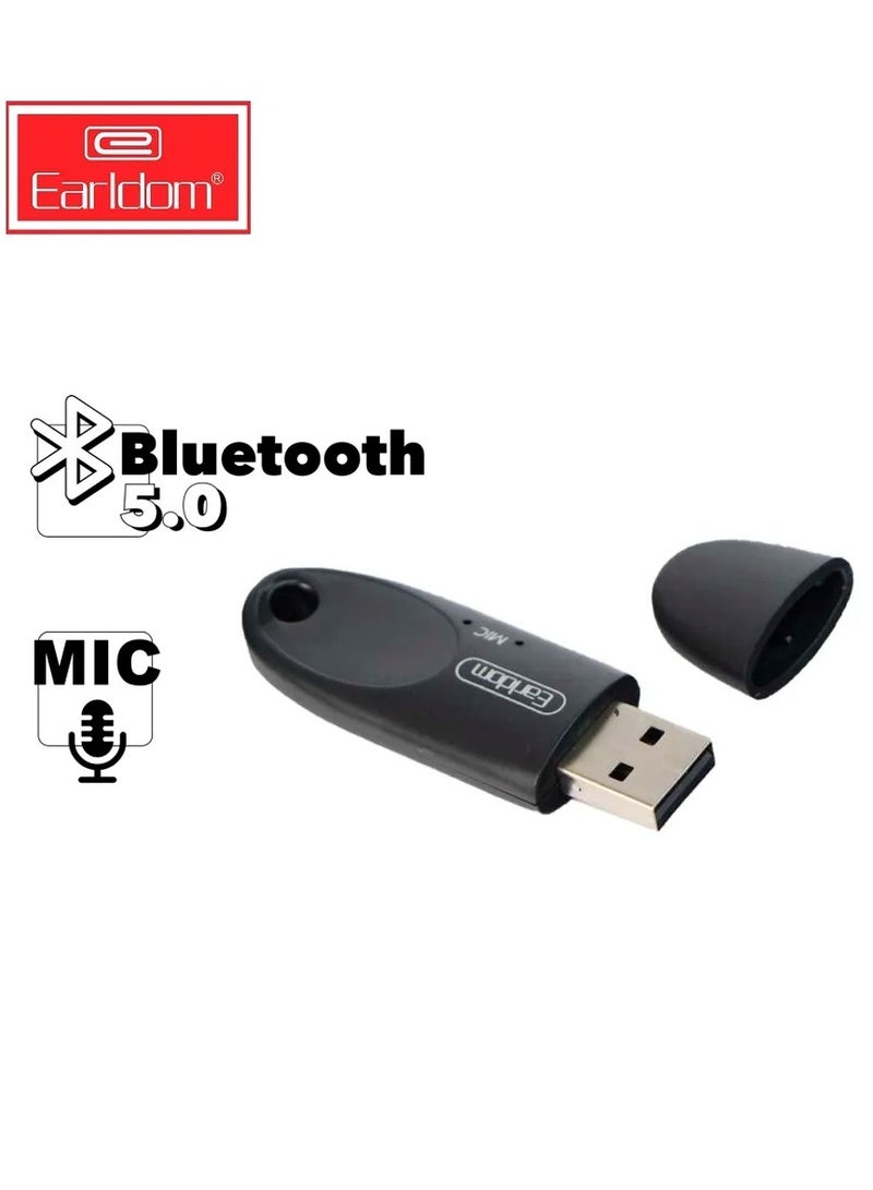 Earldom ET-M40 V5.0 Wireless Portable USB Bluetooth Audio Music Receiver Adapter - Image 3
