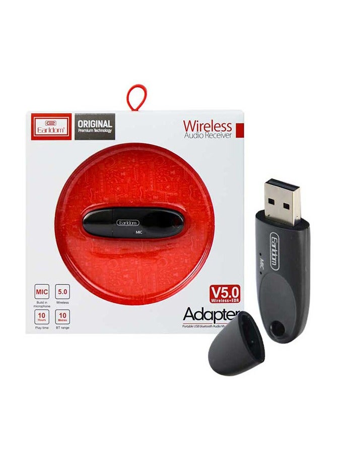 Earldom ET-M40 V5.0 Wireless Portable USB Bluetooth Audio Music Receiver Adapter - Image 4