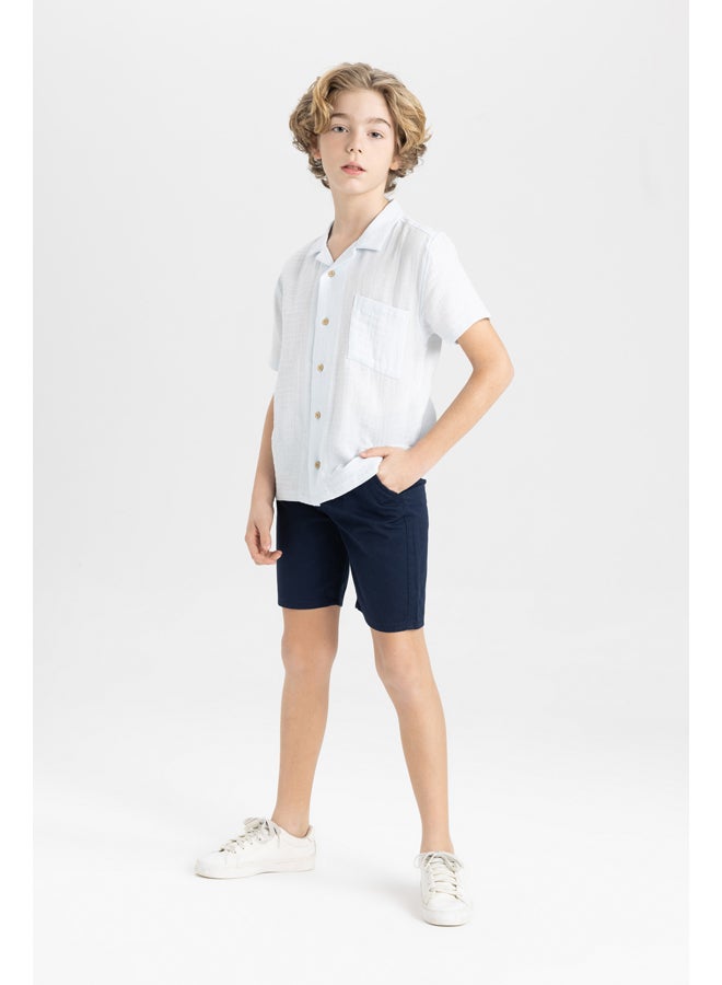 DeFacto Boy Regular Fit Woven Shorts - Image 4