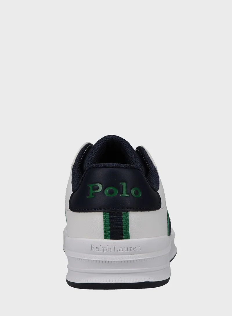 POLO RALPH LAUREN Infant Hertiage Court Ii Bear Lace Up Sneakers