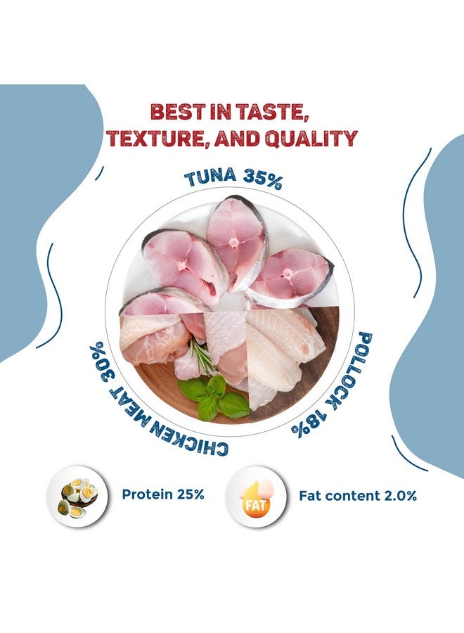 Trixie Cat Treat Combo Of Premio Chicken Mini Sticks And Premio Tuna Sandwiches, Nutrient Rich Treats For Cats, Suitable For All Breeds - (Pack Of 2) - Image 5