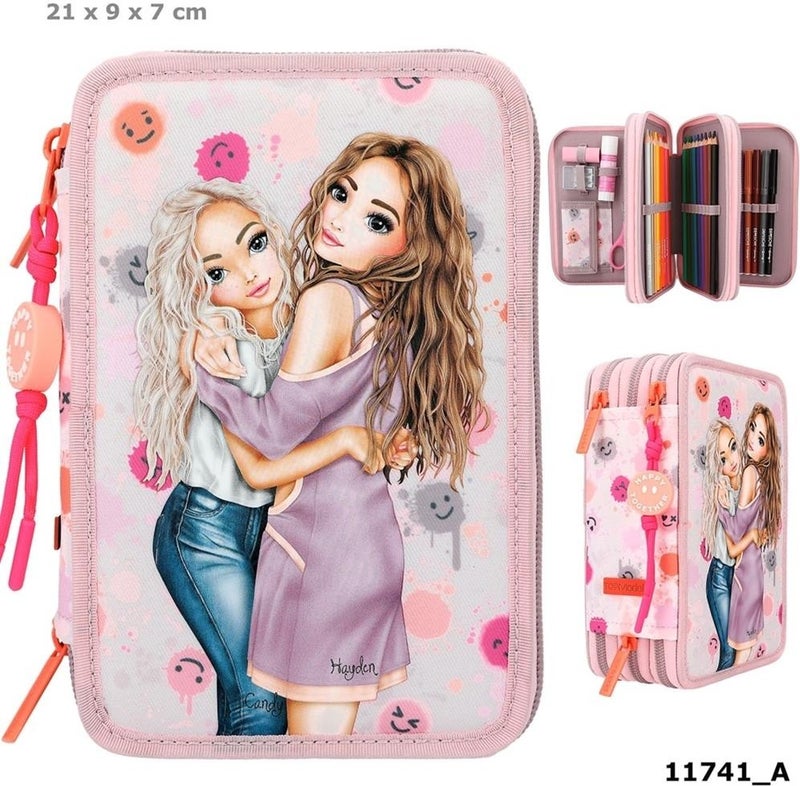 Top Model Topmodel Triple Pencil Case Happy Together 