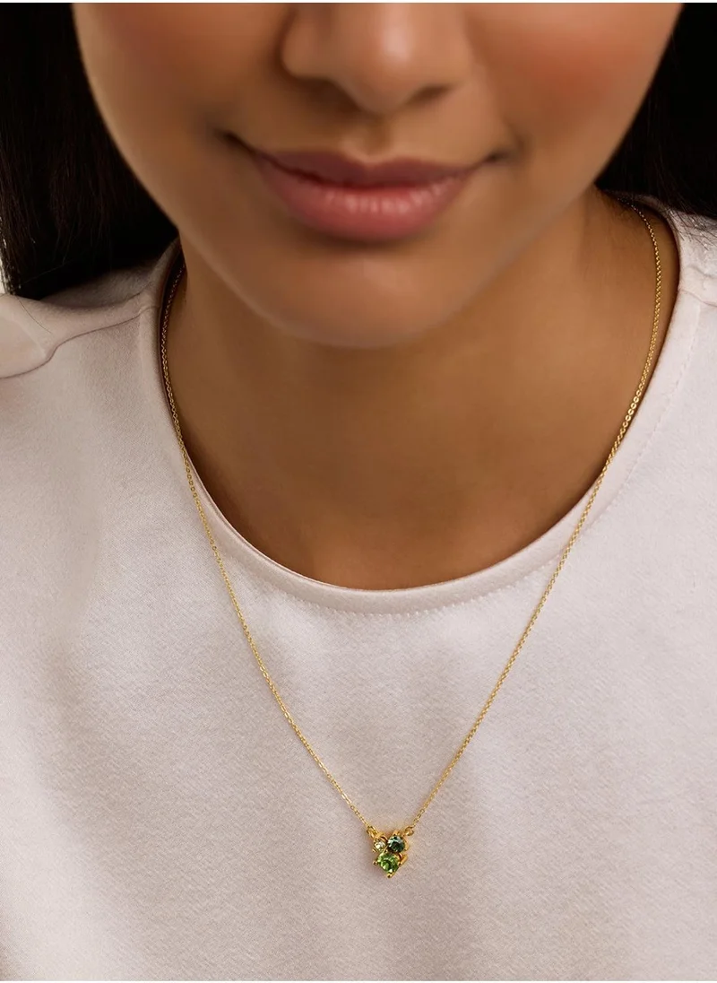 Ted Baker Chain Detail Drop  Long Necklace
