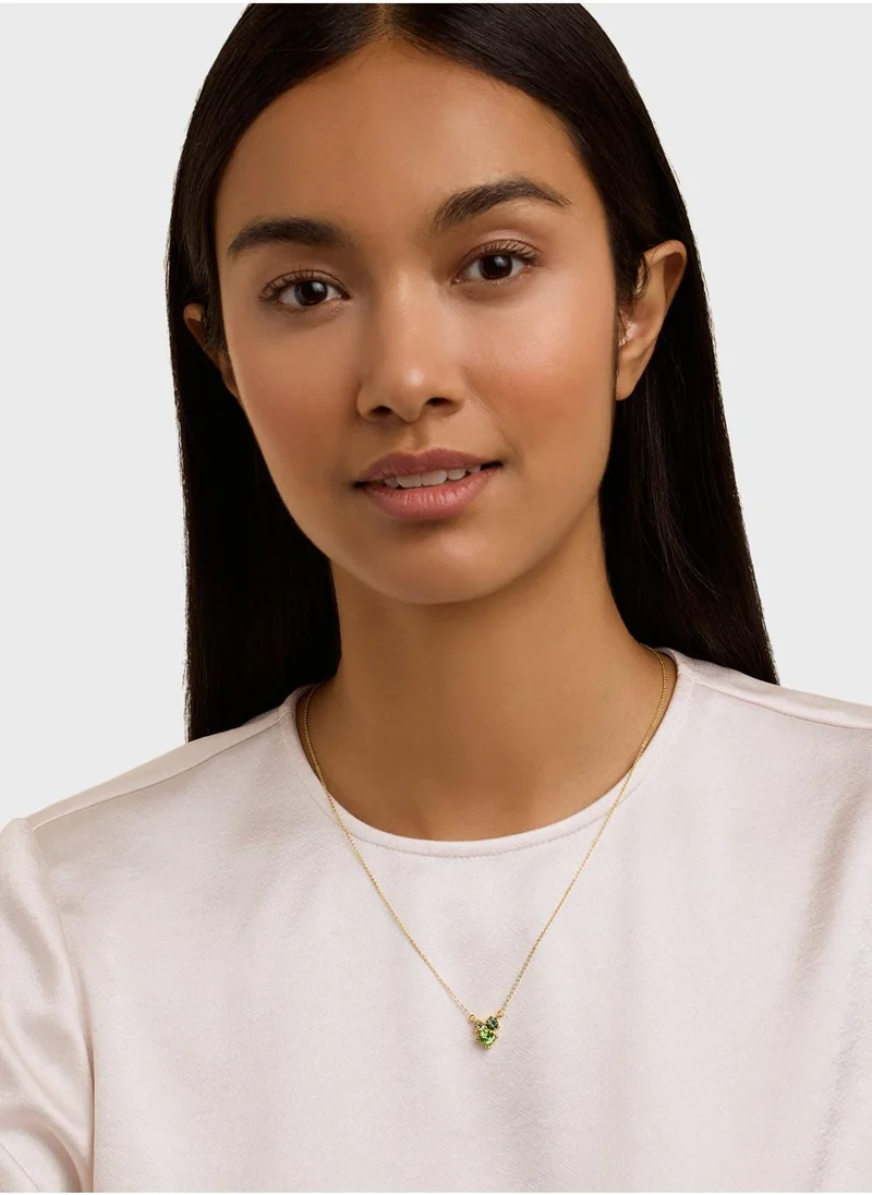 Ted Baker Chain Detail Drop  Long Necklace