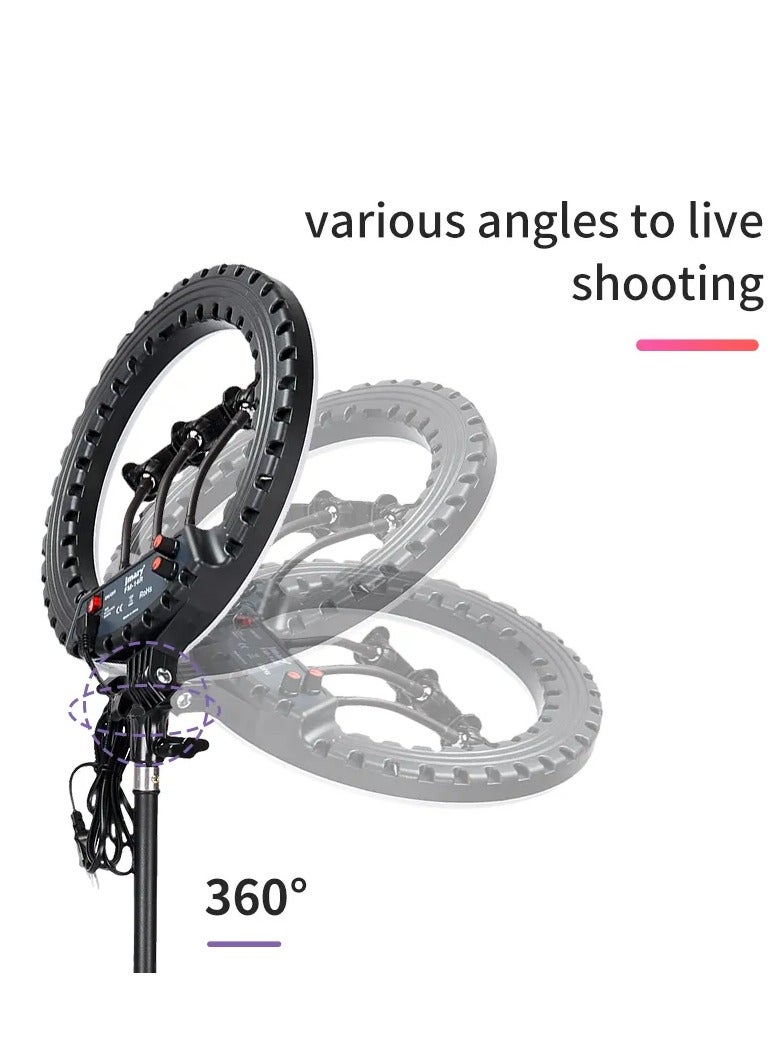 Jmary FM14R 14inch Ring Light Dimmable LED Ring Light for Makeup Photography - Image 3