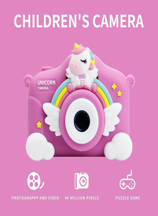 AUM ENTERPRISE Unicorn Camera for Girls,The Unicorn Toy,HD Digital Video Camera for 3-12 Years Old Childs Boys Girls,Christmas Birthday Gifts. - Image 2