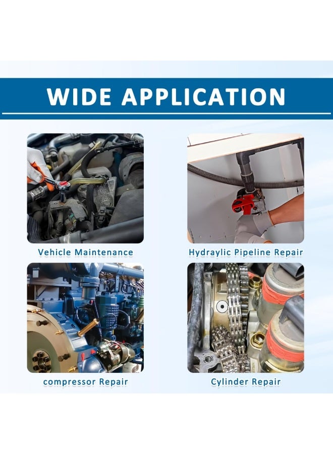 30Pcs AC Compressor Seal Kit, Air Conditioning Compressor Port Seal Washer, Universal Car Gasket Seals Repairs Set - Image 5