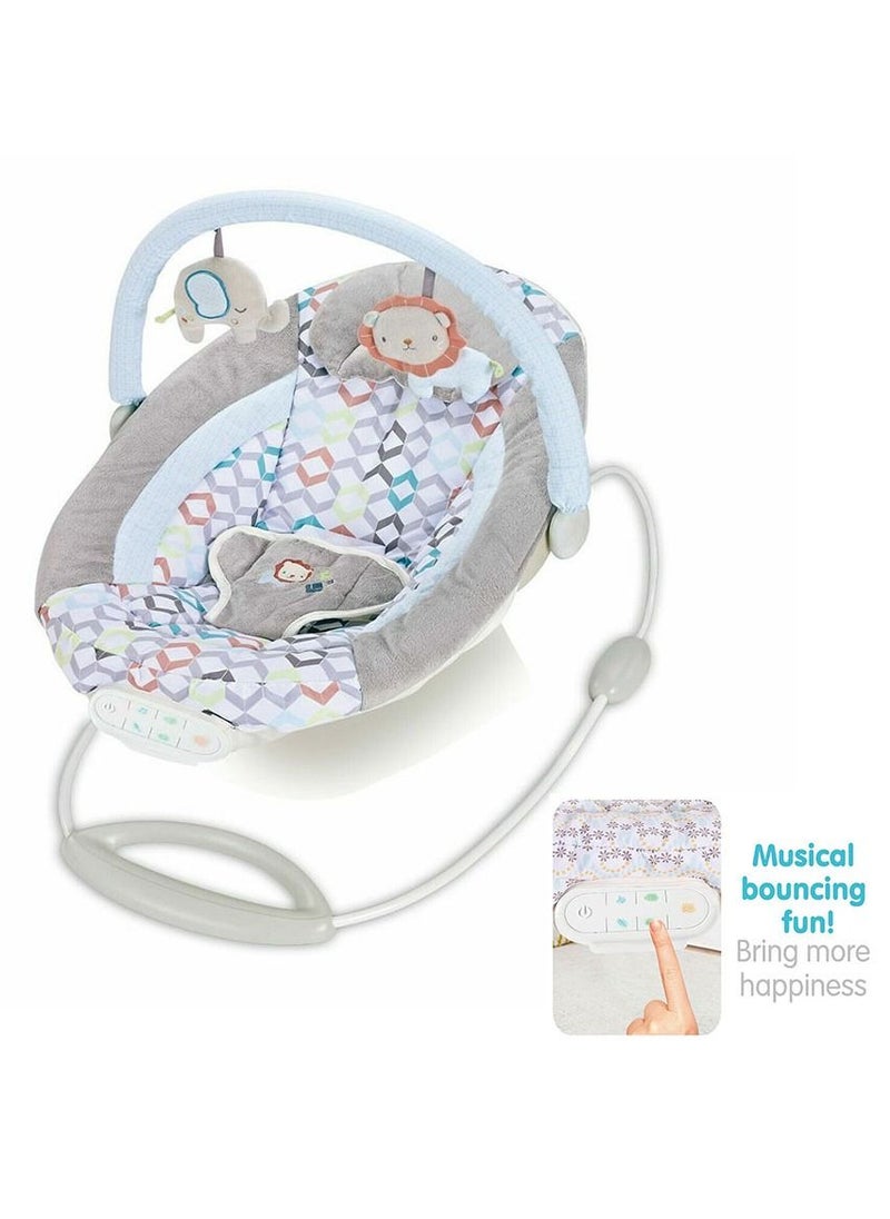 Baby - ROCKING CHAIR With MUSIC (BLUE) 33-1836183B - Image 1