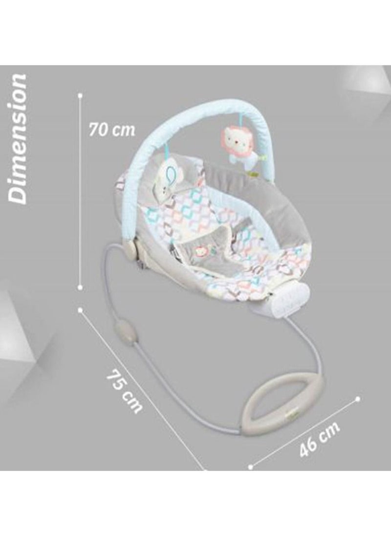 Baby - ROCKING CHAIR With MUSIC (BLUE) 33-1836183B - Image 1