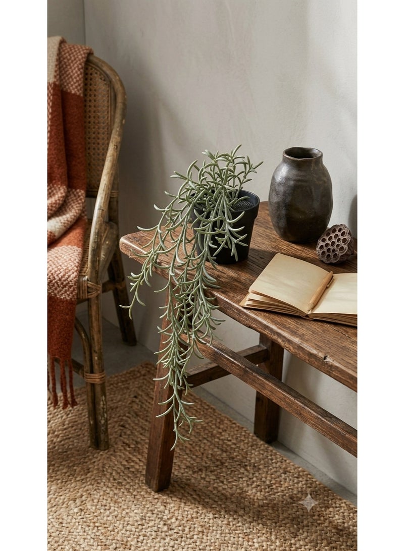 Artificial Green Plant in Pot – Decorative Tabletop Plant for Home & Office - Image 2