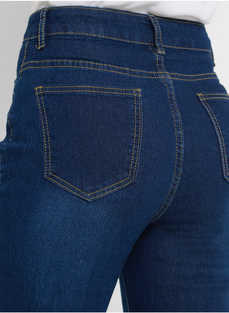 Ginger - High Rise Flared Jeans - Image 1