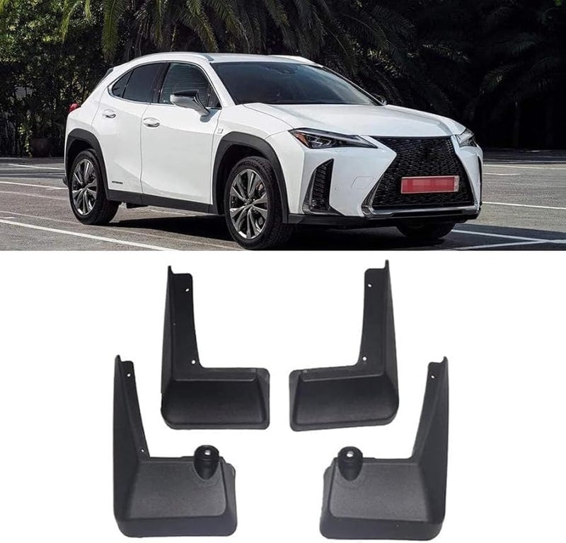 Lexus UX UX200 UX250H 2019 2020 Front Rear Mud Flaps Splash Guards - Image 2