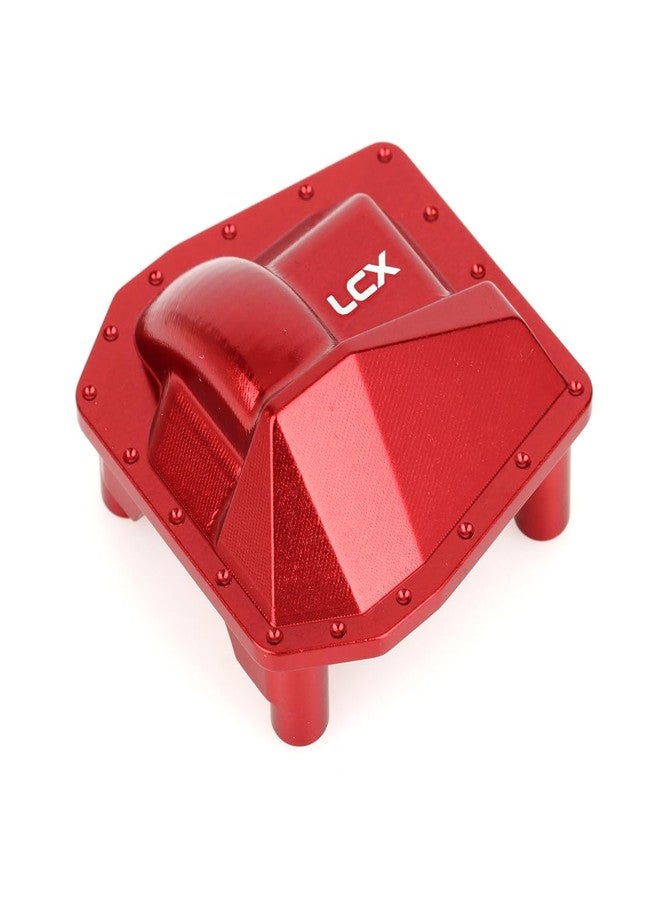 LCX سيارة سباق LCX 1/6 RC Crawler من الألومنيوم CNC المحور الأمامي الخلفي AR90 غطاء الترس التفاضلي لسيارة RC Axial SCX6 AXI05000، ملحقات Patrs (أحمر) - Image 5