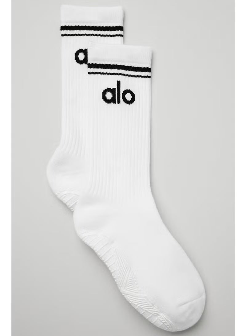 Alo Yoga جوارب قطنية طويلة من ألو يوغا فاشن - Image 1
