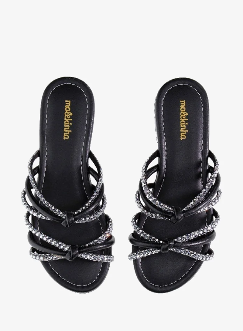 موليكينها صنادل سهلة الارتداء للبنات - صنادل مريحة كاجوال للأطفال | أحذية صيفية سهلة الارتداء | أحذية خفيفة الوزن للارتداء اليومي، والمدرسة، والسفر، والأنشطة الخارجية | تصميم أنيق مفتوح من الأمام