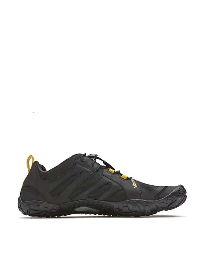 vibram حذاء فيبرام النسائي فايففينجرز V-Trail 2.0، أسود/أصفر، 39 EU / 8-8.5 US - Image 1