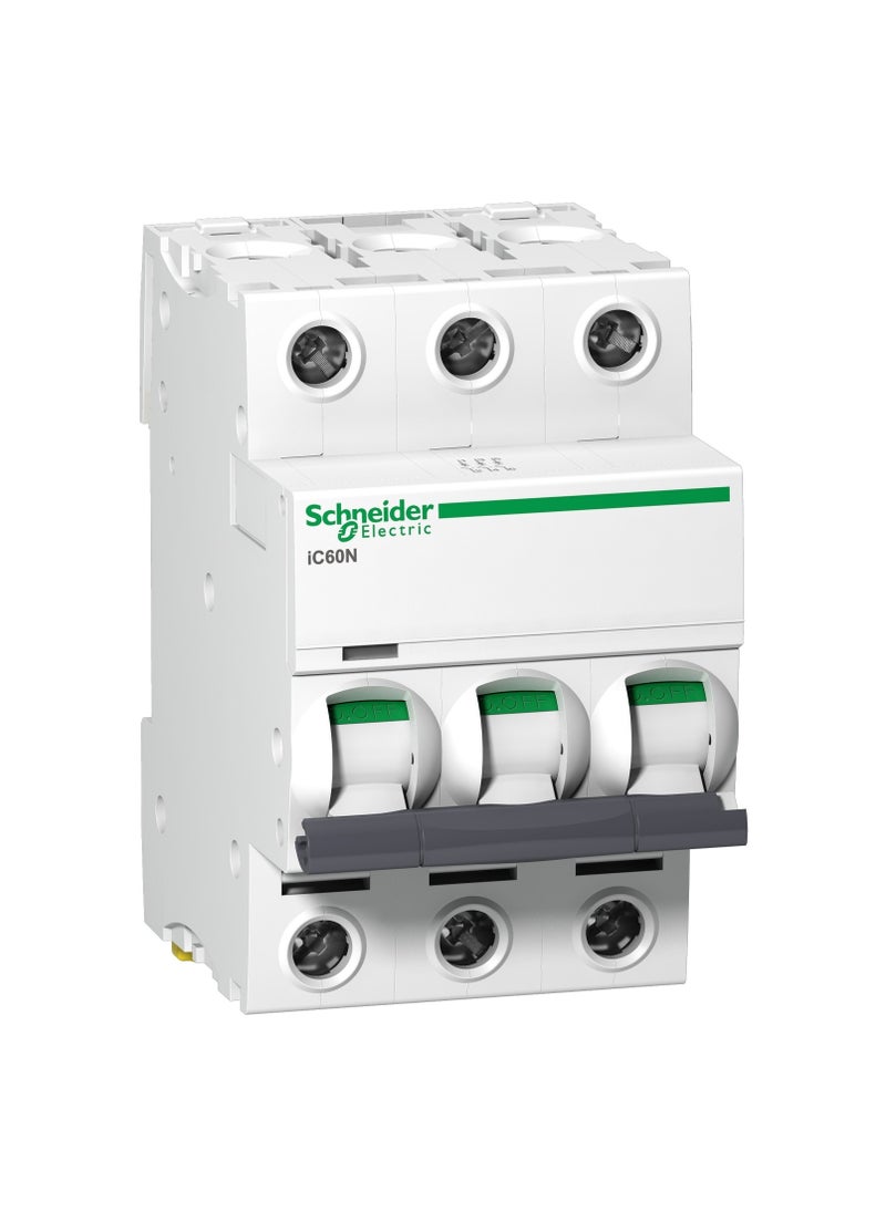 Schneider Electric A9F44316 Acti9 iC60N 3P 16A C Miniature Circuit breaker 