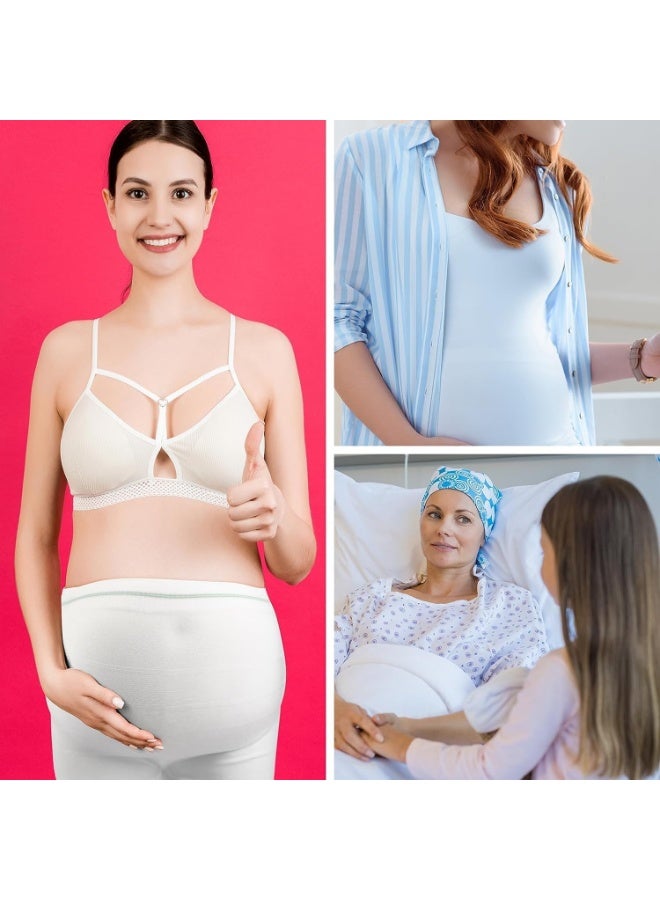 VIUAUAX Disposable Maternity Postpartum Panties, High Waist Breathable Mesh Panties C Section, Maternity Underwear Postpartum Hospital Recovery Maternity Briefs for Women, 8 Pcs - XL Size - Image 5