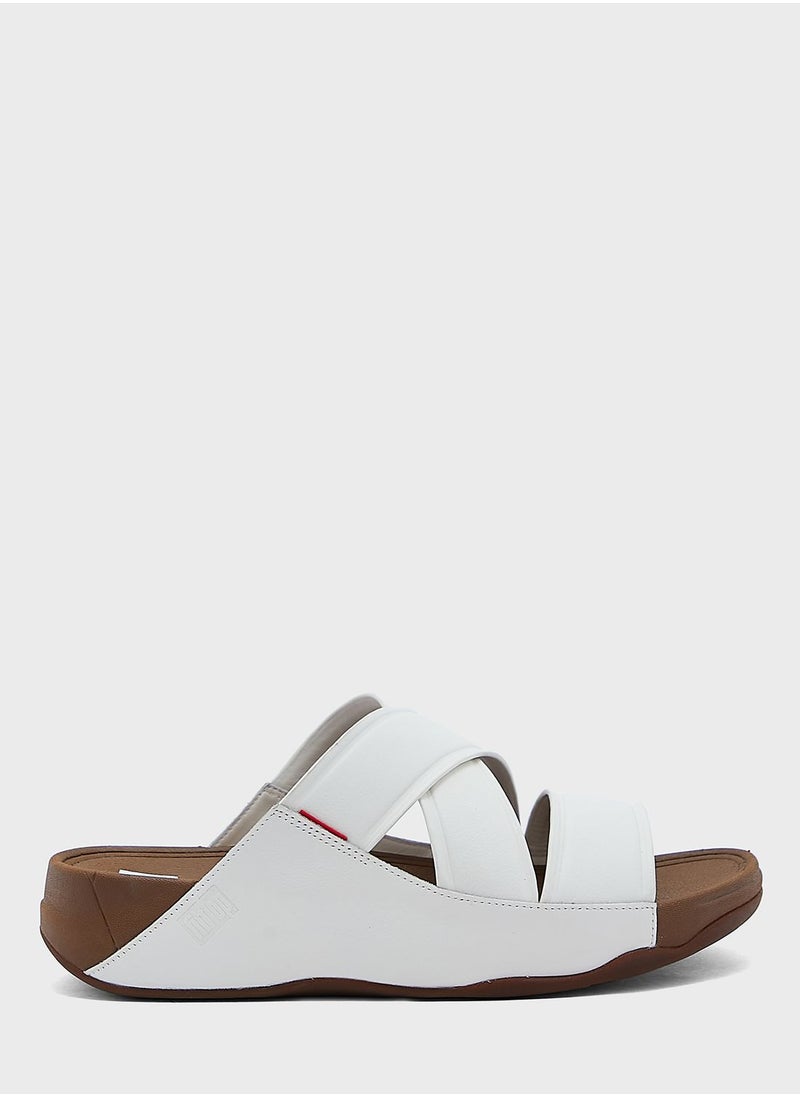 FitFlop - Chi Cross Strap Sandals - Image 1