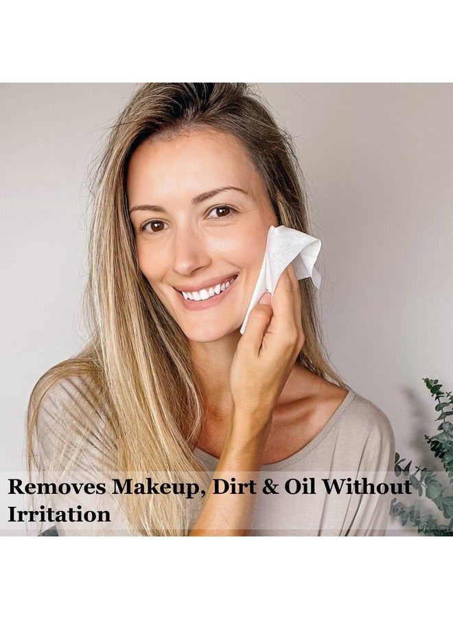 Mivida Hypoallergenic Makeup Remover Wipes with Vitamin E | 50 Count Fragrance-Free, Alcohol-Free Face Wipes | Convenient Flip-Top Pack - Image 2