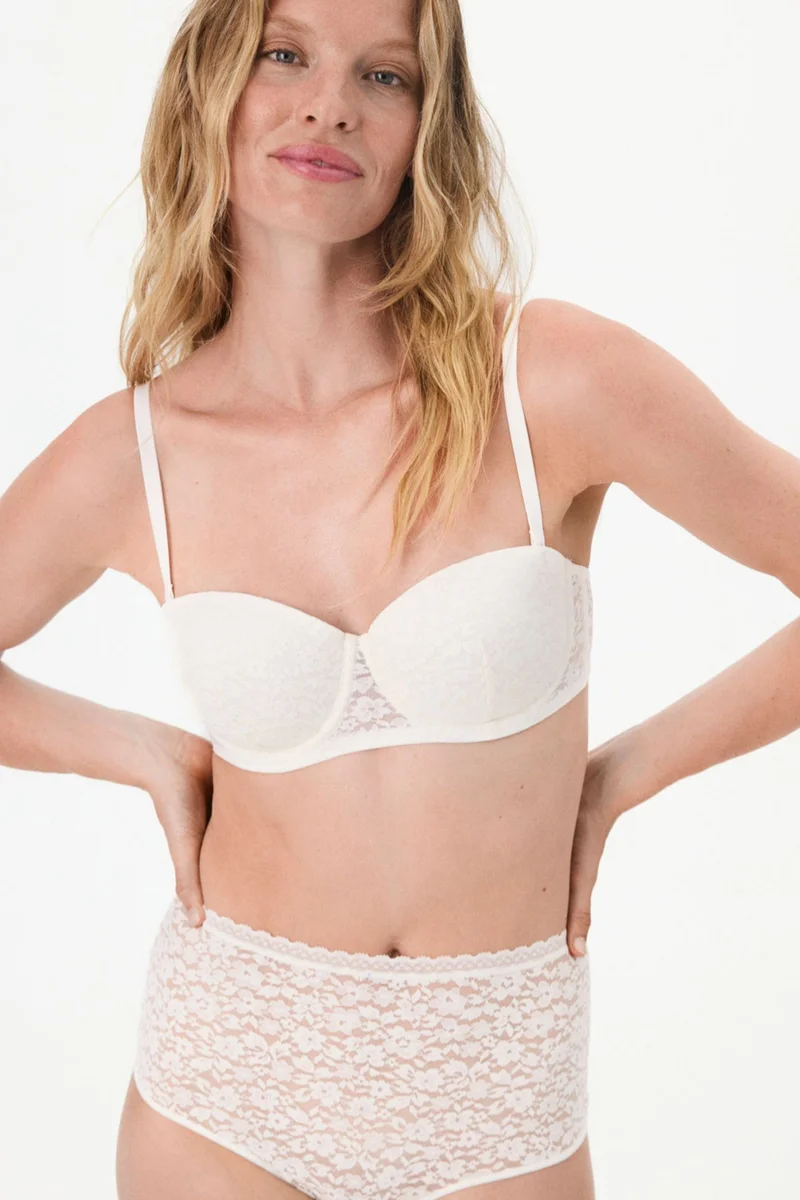 بنتي PENTI Bloom Lace Floral Padded Bra
