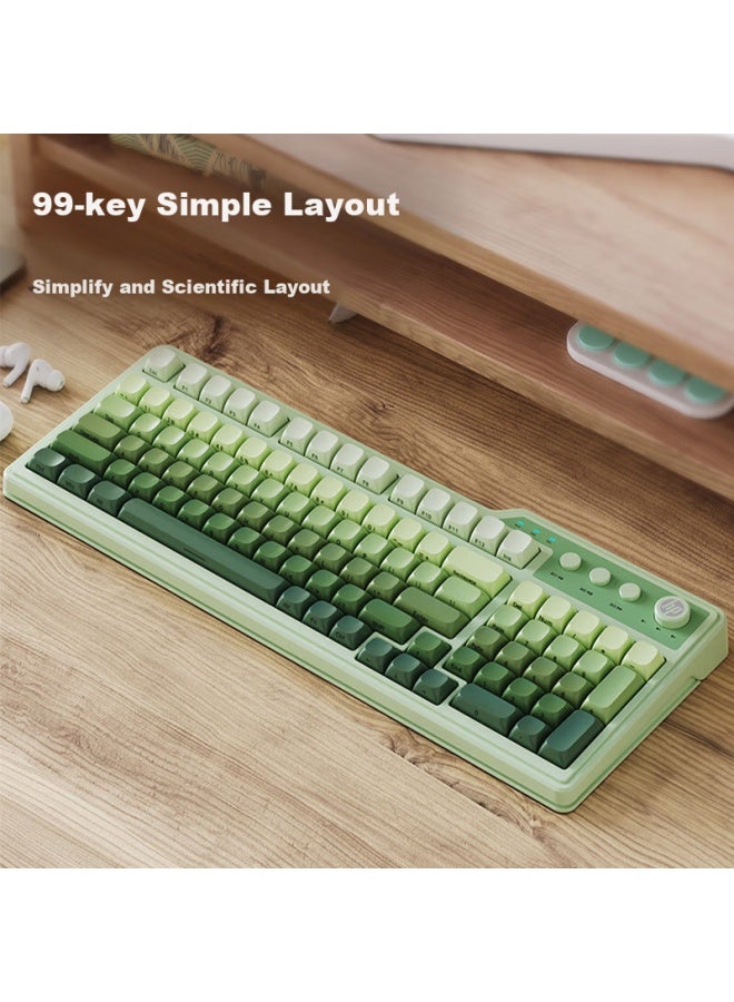 HP لوحة مفاتيح Hp K360 سلكية مع مفاتيح ملونة متدرجة، شعور ميكانيكي RGB، تصميم مريح، مناسبة للمكتب والألعاب، ليغ أوف ليجندز، لوحة مفاتيح للألعاب الإلكترونية، بنفسجي، تخطيط 98 مفتاح - Image 3
