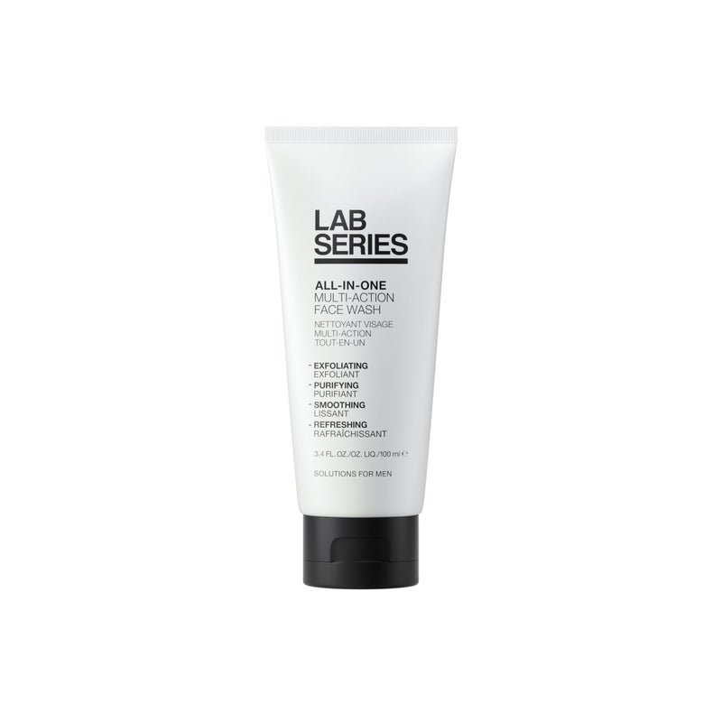Lab Series غسول وجه متعدد الاستخدامات للرجال من لاب سيريز - مقشر للوجه - ينظف وينقي البشرة - العناية بالبشرة للرجال، 3.4 أونصة سائلة - Image 1