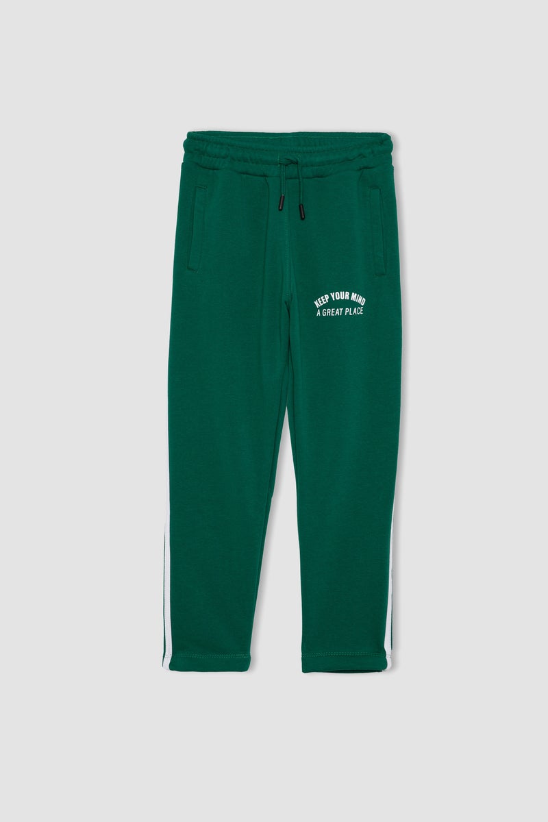 DeFacto Boy Loose Fit Thick Sweatshirt Fabric Trousers  - Image 1