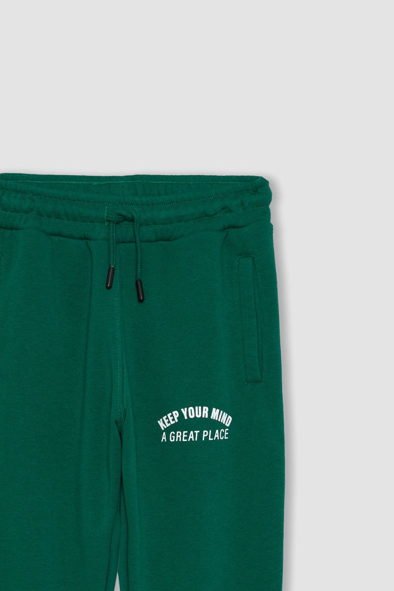 DeFacto Boy Loose Fit Thick Sweatshirt Fabric Trousers  - Image 4