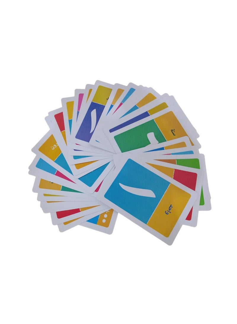 Mini cards الارقام العربية 32 كرت من سن 3-6 سنوات - Image 2