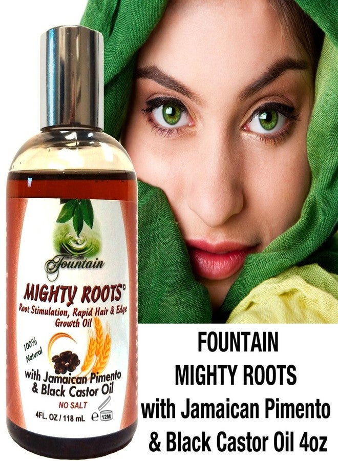 Fountain Jamaican Black Castor Oil and Pimento Edge or Hair Loss Treatment for 3 Times Faster Growth 4 Ounces - Image 5