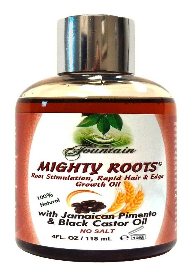 Fountain Jamaican Black Castor Oil and Pimento Edge or Hair Loss Treatment for 3 Times Faster Growth 4 Ounces - Image 1