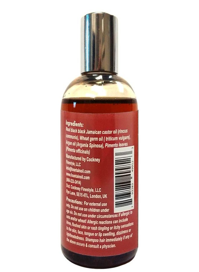 Fountain Jamaican Black Castor Oil and Pimento Edge or Hair Loss Treatment for 3 Times Faster Growth 4 Ounces - Image 4
