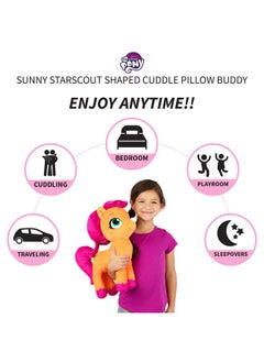 Franco Tle Pony Sunny Kids Bedding Super Soft Plush Cuddle Pillow Buddy, One Size, By Franco  - Image 3