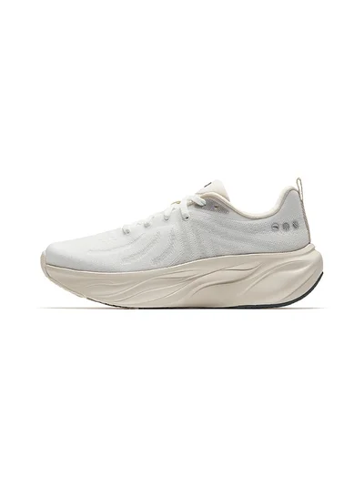 ANTA Leaf | Running shoes 2025 summer new arrival breathable casual sports shoes thick sole increases height plaid