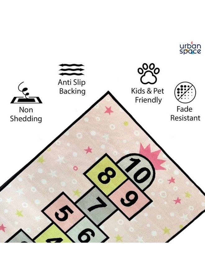 Urban Space 3D Digital Printed Bedside Runner Carpet with Anti Skid Backing, Floor Carpet Runner for Entrance Door and Kitchen Hallway (2 ft x 5 ft - DR1023) - Image 2