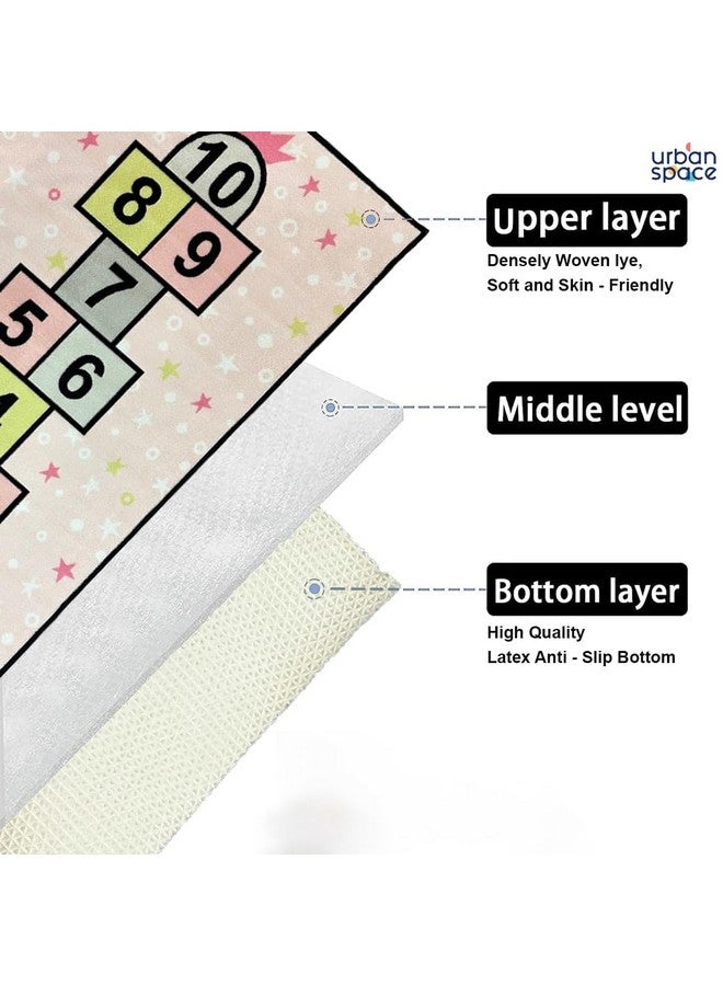 Urban Space 3D Digital Printed Bedside Runner Carpet with Anti Skid Backing, Floor Carpet Runner for Entrance Door and Kitchen Hallway (2 ft x 5 ft - DR1023) - Image 3