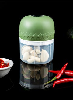 JSDUN Electric Garlic Chopper,USB Mini Garlic Masher,Kitchen Meat Garlic Pepper Vegetable and Fruit Food Processor,Small Kitchen Appliances  - Image 1