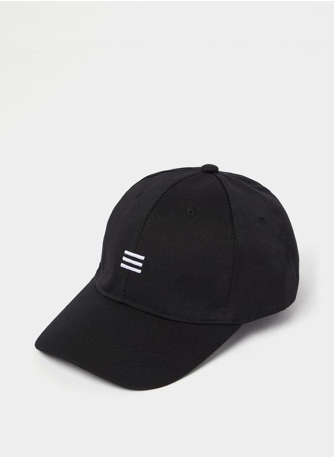 Styli Contrast Three Stripes Baseball Cap  - Image 1