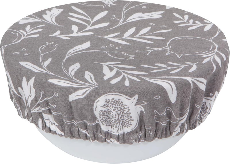 Now Designs Now Designs Pomegranates Save It Reusable Cotton Bowl Covers 75 and 925 inch Set of 2 - Image 3