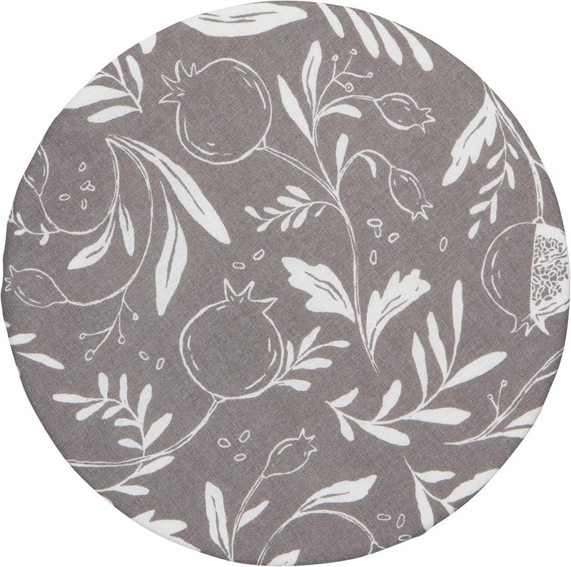 Now Designs Now Designs Pomegranates Save It Reusable Cotton Bowl Covers 75 and 925 inch Set of 2 - Image 4