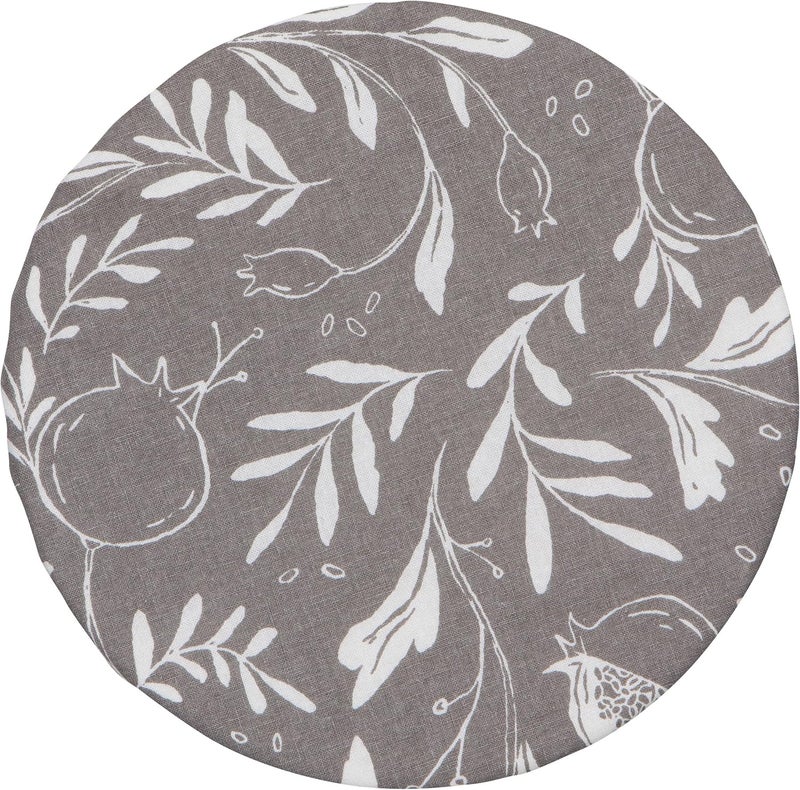 Now Designs Now Designs Pomegranates Save It Reusable Cotton Bowl Covers 75 and 925 inch Set of 2 - Image 5
